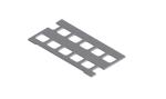 IBC Dachhaken Unterlegplatte 2,5mm ***ABVERKAUF***